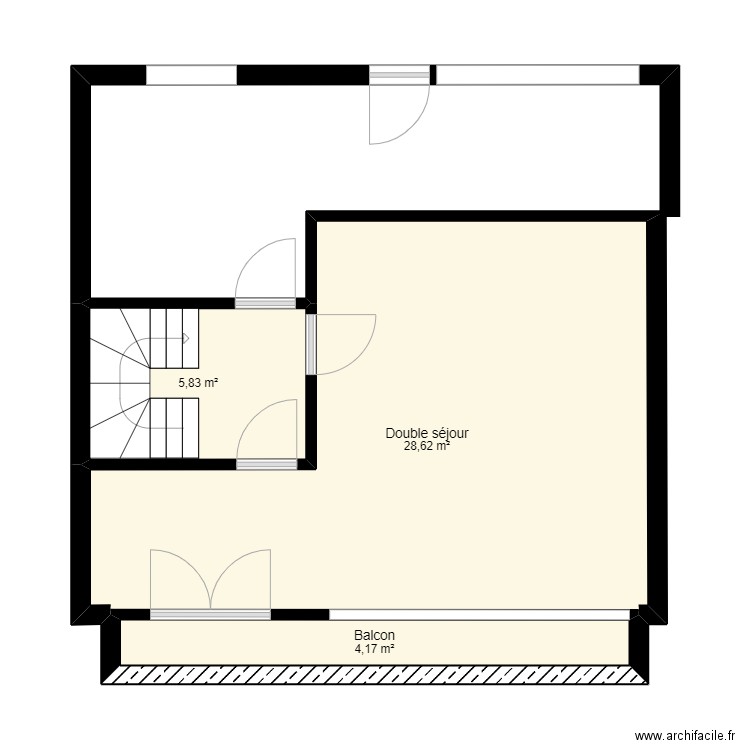 Sablonnière 23. Plan de 0 pièce et 0 m2