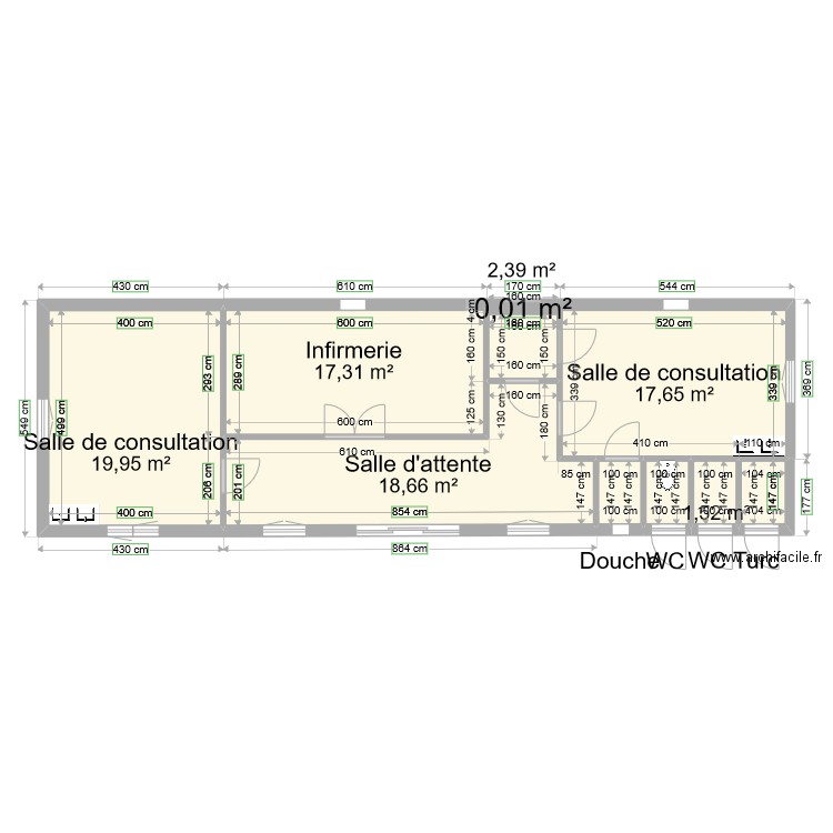 Maison de la santé. Plan de 0 pièce et 0 m2