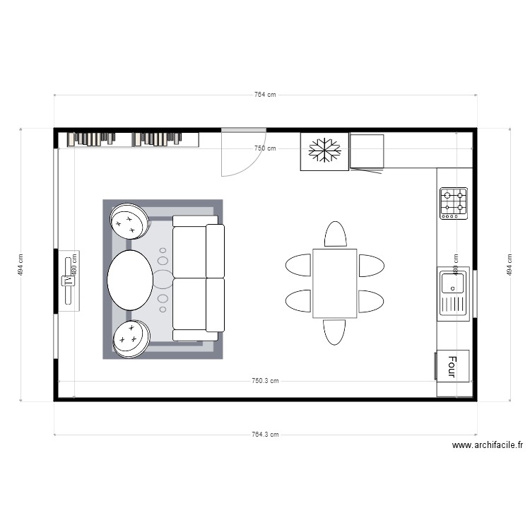 M2bis. Plan de 0 pièce et 0 m2