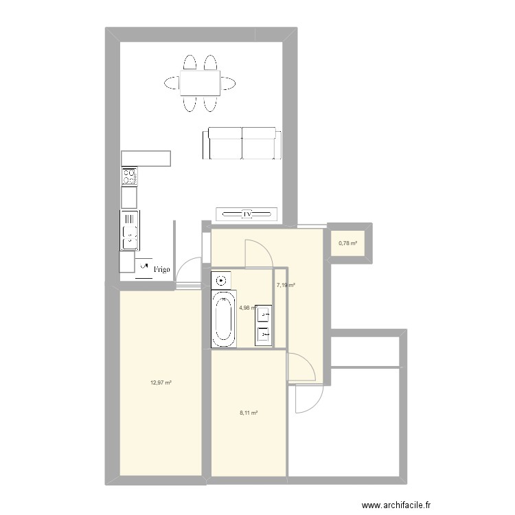 PROJET SEBASTIEN GRYPHE 1.1. Plan de 0 pièce et 0 m2