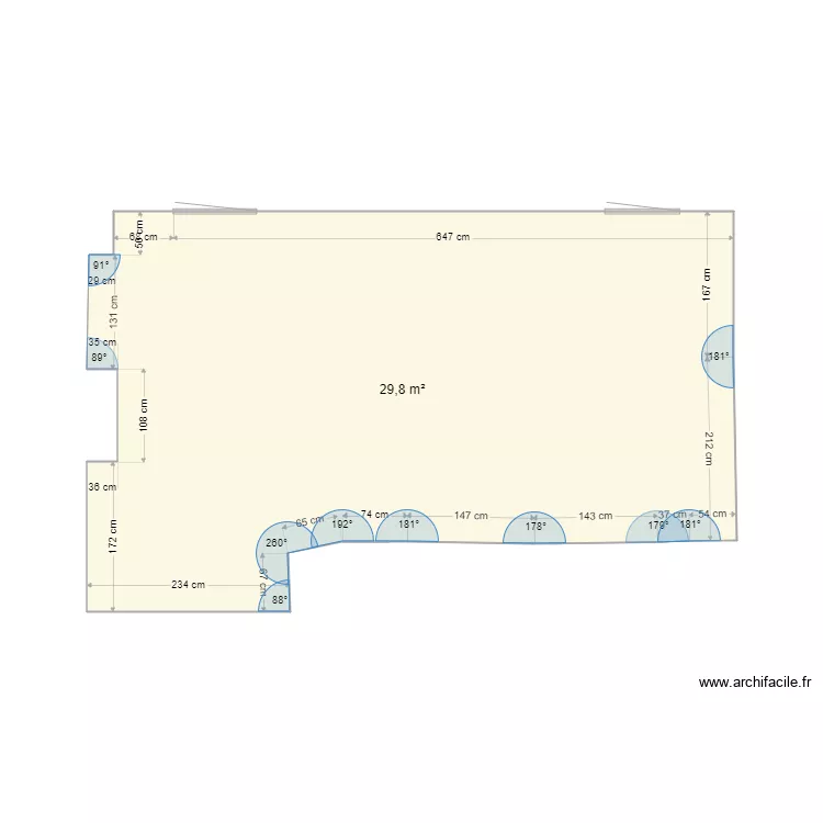 salon . Plan de salon . Plan de