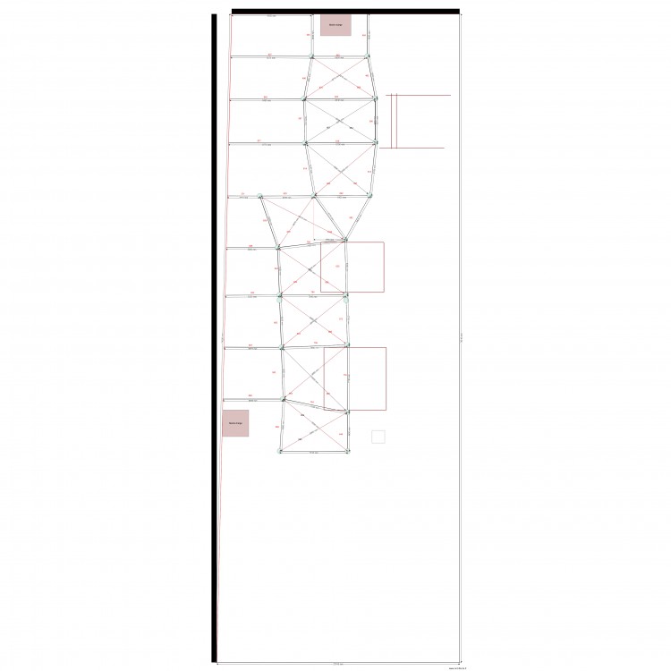 Pilier définitif. Plan de 0 pièce et 0 m2