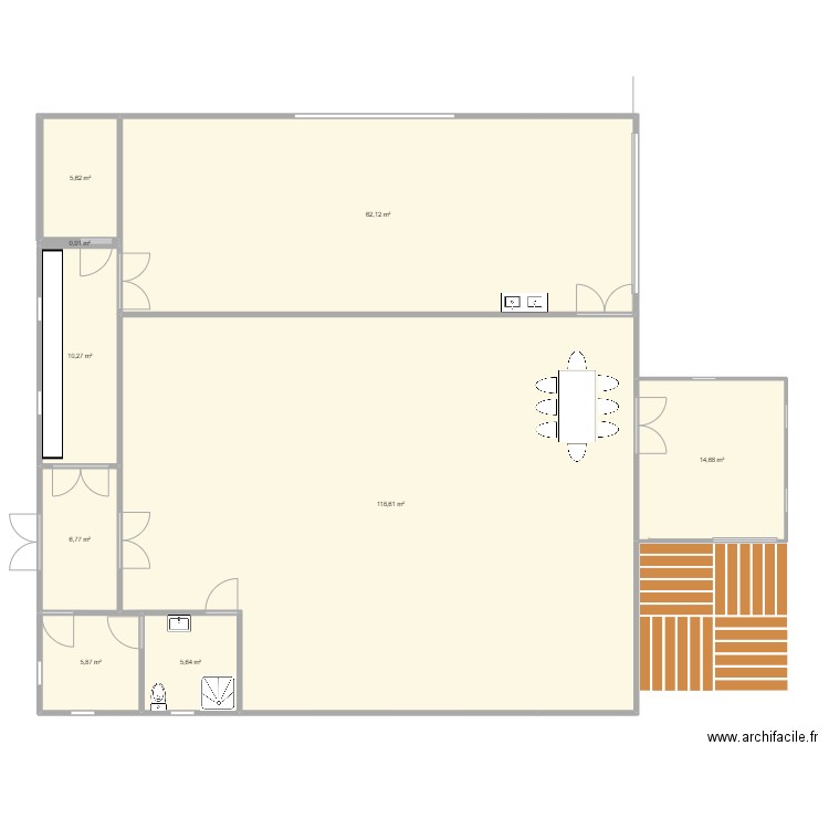 bâtiment insecte. Plan de 0 pièce et 0 m2