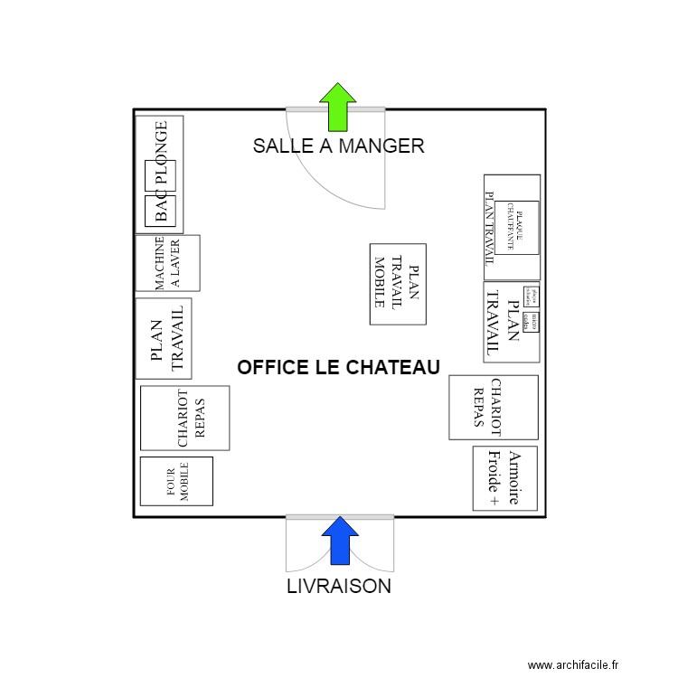 LE CHATEAU MGEN ST LAURENT. Plan de 0 pièce et 0 m2