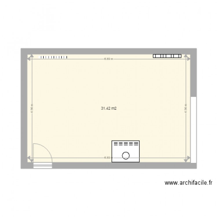 salon s50. Plan de 0 pièce et 0 m2