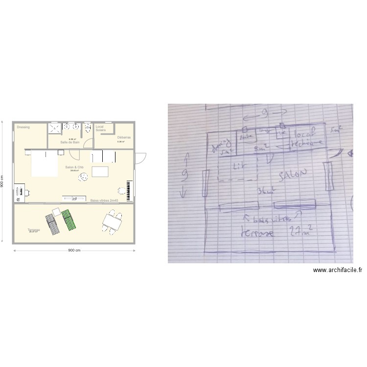 Maison Martin 21 novembre. Plan de 0 pièce et 0 m2