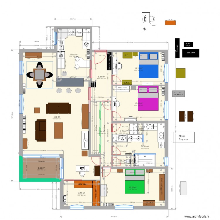 oree V7. Plan de 0 pièce et 0 m2
