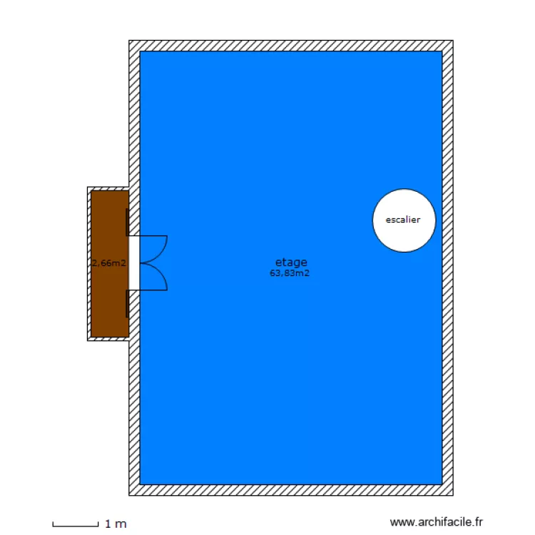 etage. Plan de 
