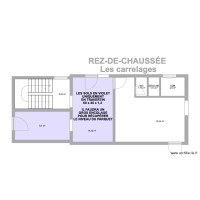 REZ-DE-CHAUSSÉ Les carrelages