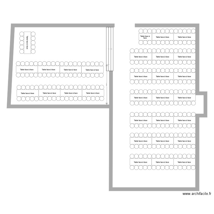 Plan Table Gd Be. Plan de 0 pièce et 0 m2