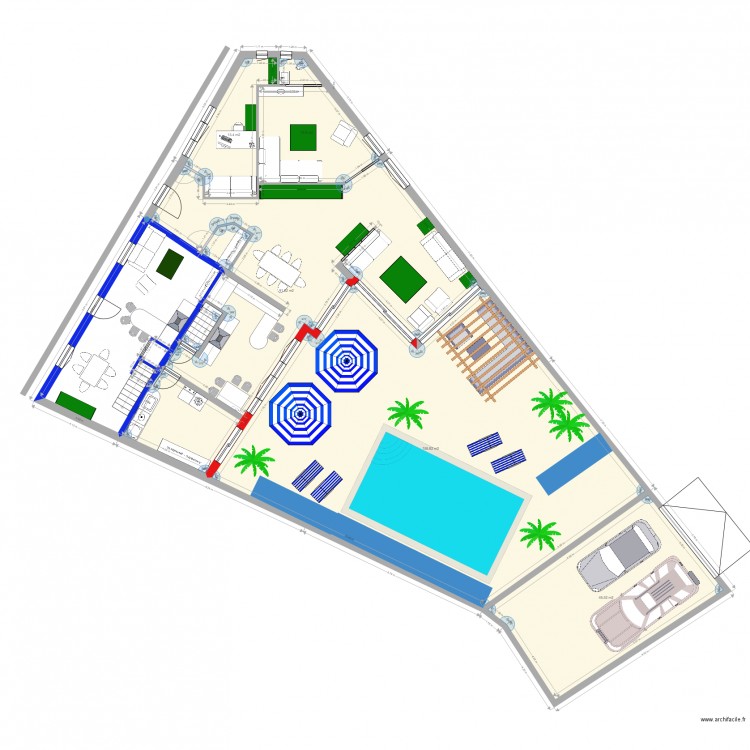 Plan. Plan de 0 pièce et 0 m2