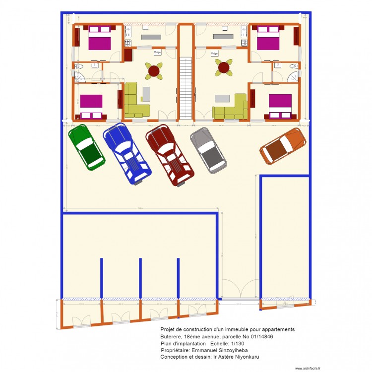 musalac appartement rez de chaussée. Plan de 0 pièce et 0 m2