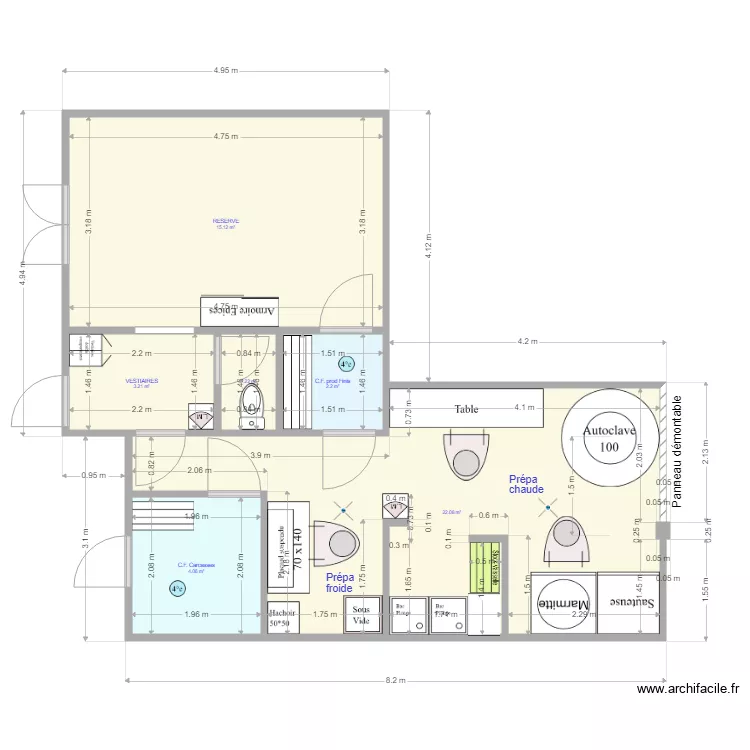 ETCHEPARE 002. Plan de 