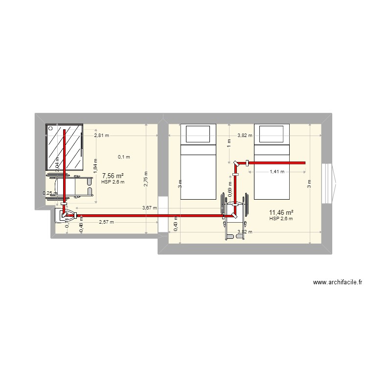 SAUBABER. Plan de 0 pièce et 0 m2