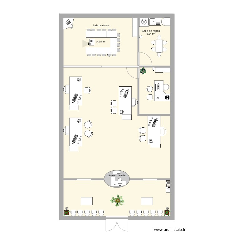 Open Space Malaga Suites . Plan de 0 pièce et 0 m2
