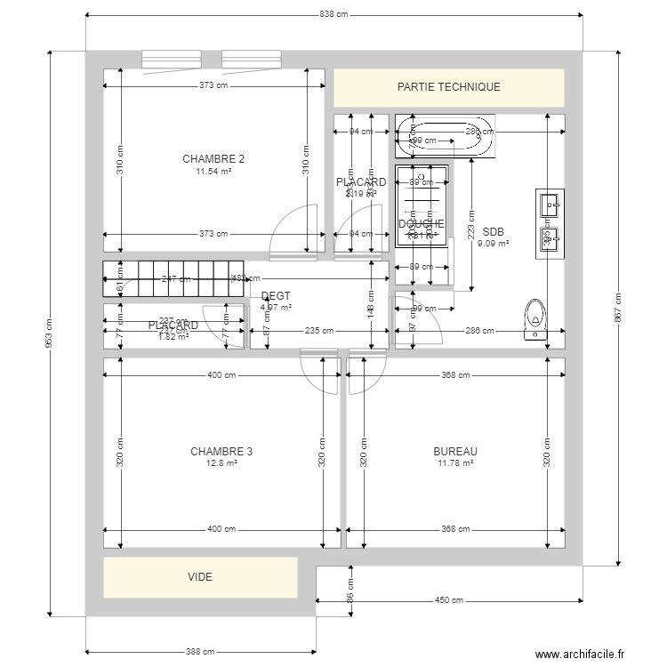 HERESBACH ETAGE. Plan de 0 pièce et 0 m2