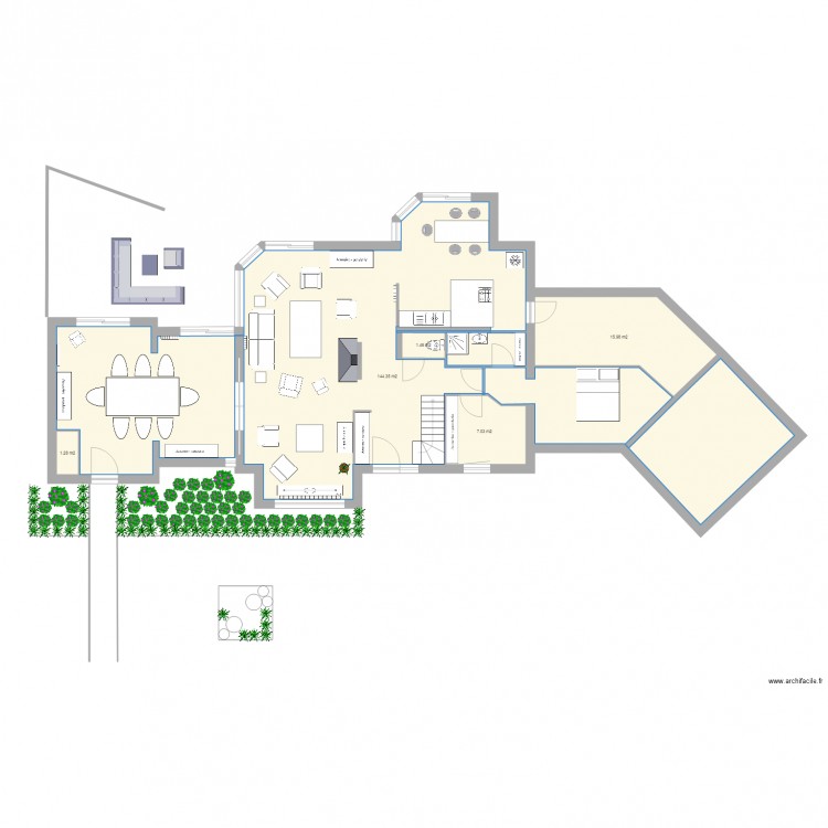 Maison projet 3. Plan de 0 pièce et 0 m2