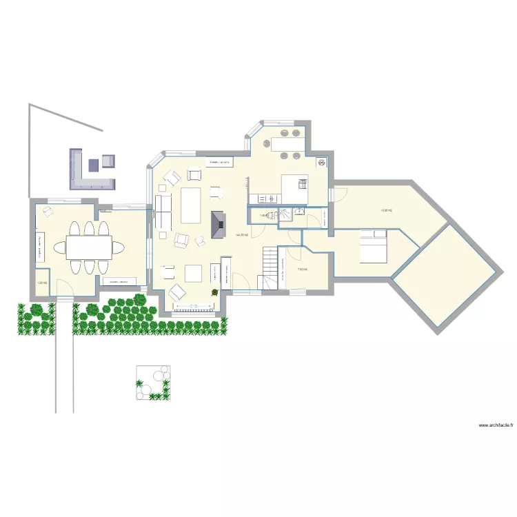 Maison projet 3. Plan de 