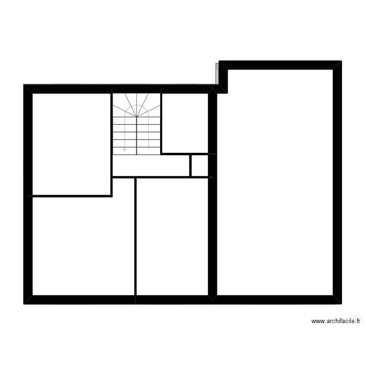 PARLE. Plan de 11 pièces et 148 m2