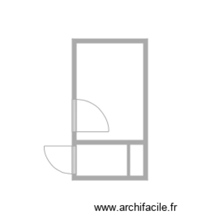 Arragain agencement. Plan de 