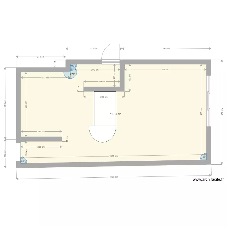Salon Cuisine Vincent. Plan de Salon Cuisine Vincent. Plan de