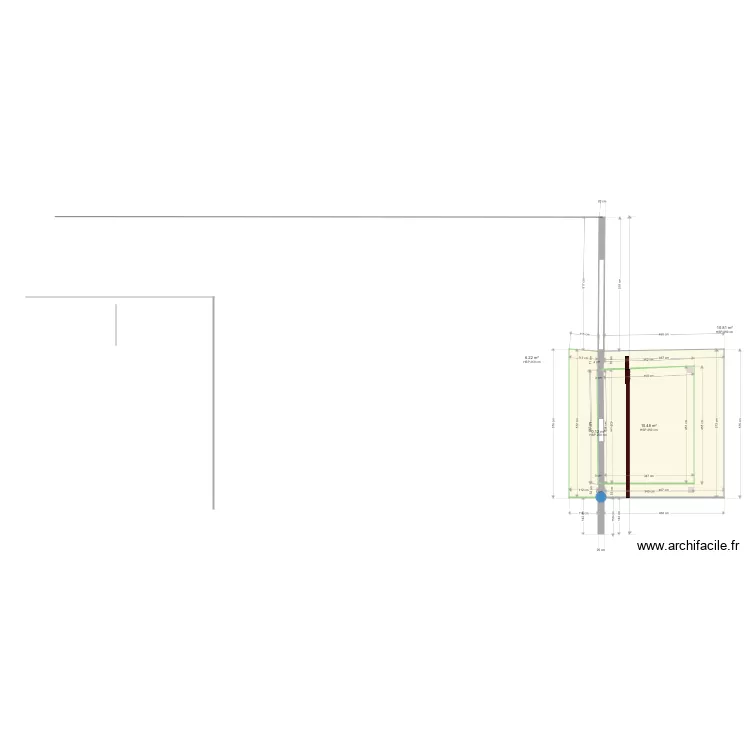 Abris ext&eacute;rieur . Plan de 