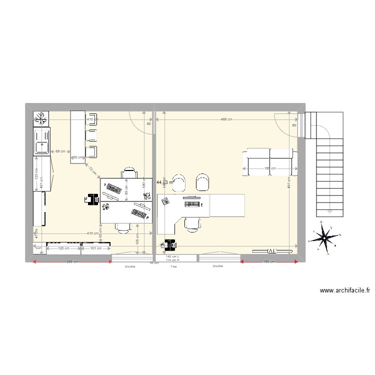 Entrpot. Plan de 0 pièce et 0 m2