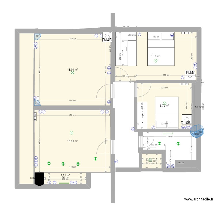 ILE GLORIETTE AVEC ELECTRICITE. Plan de 0 pièce et 0 m2