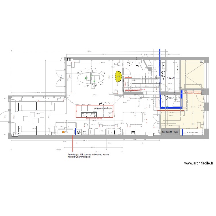 107  RDC dernière version. Plan de 0 pièce et 0 m2