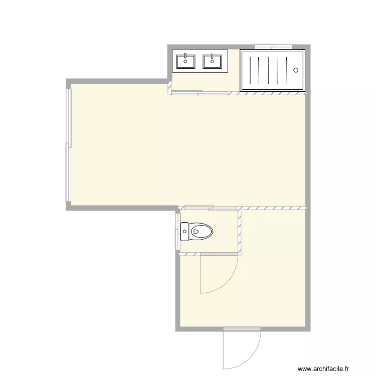 garage isilation. Plan de 