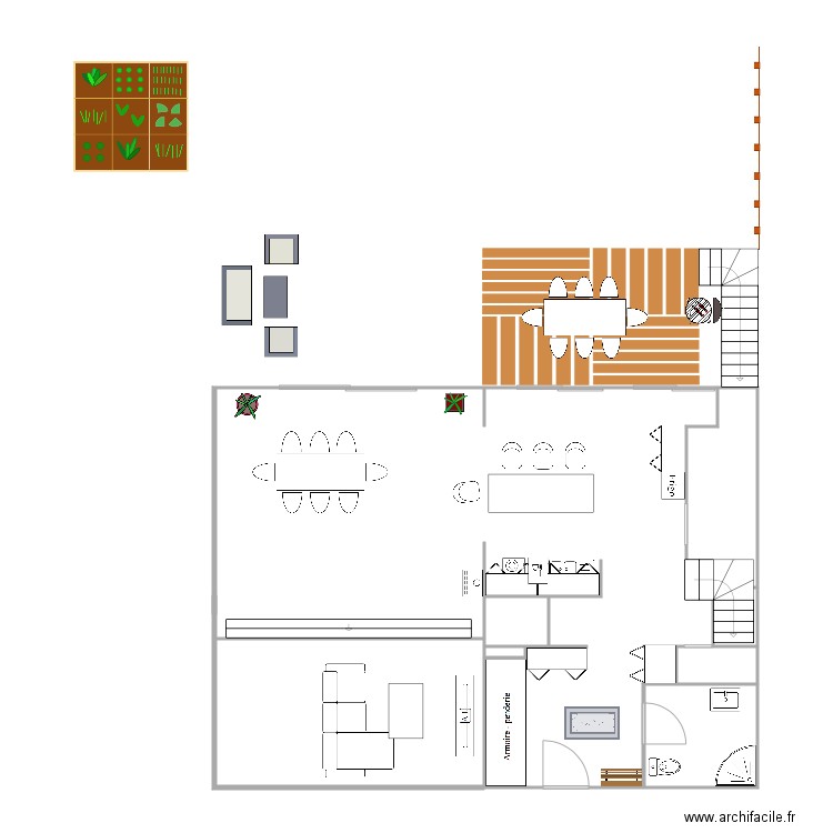 Pis 0 reformat opció 16 Oct Céline. Plan de 0 pièce et 0 m2