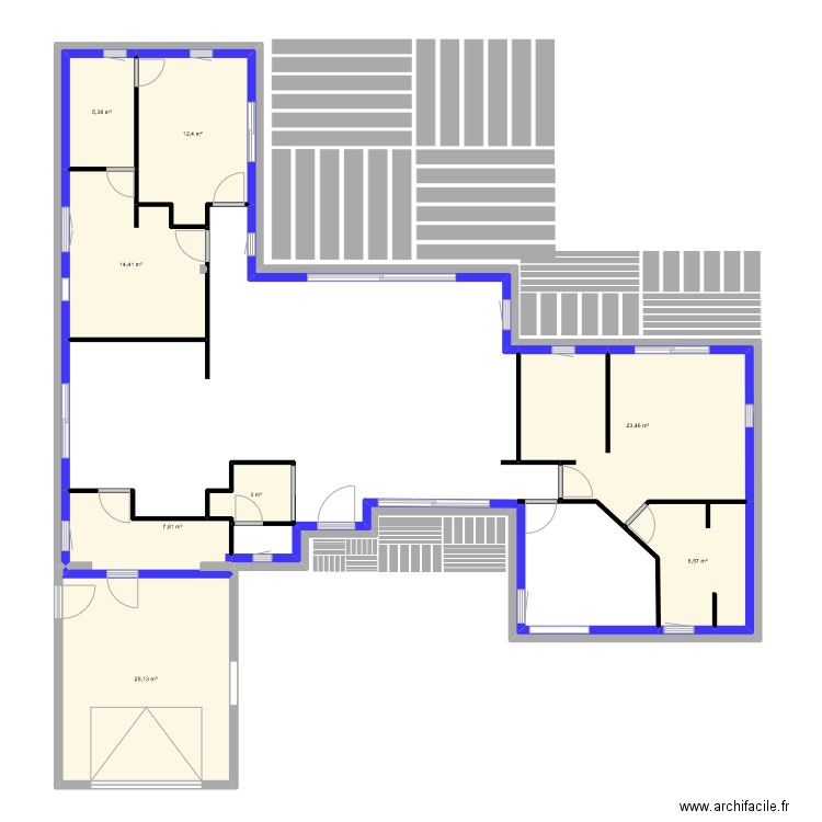 Bayeux_Maison_extérieur_v2_a. Plan de 0 pièce et 0 m2