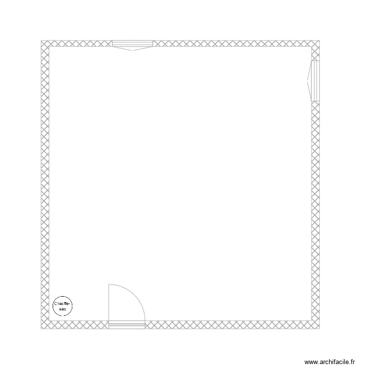 Maison avec Etage. Plan de 