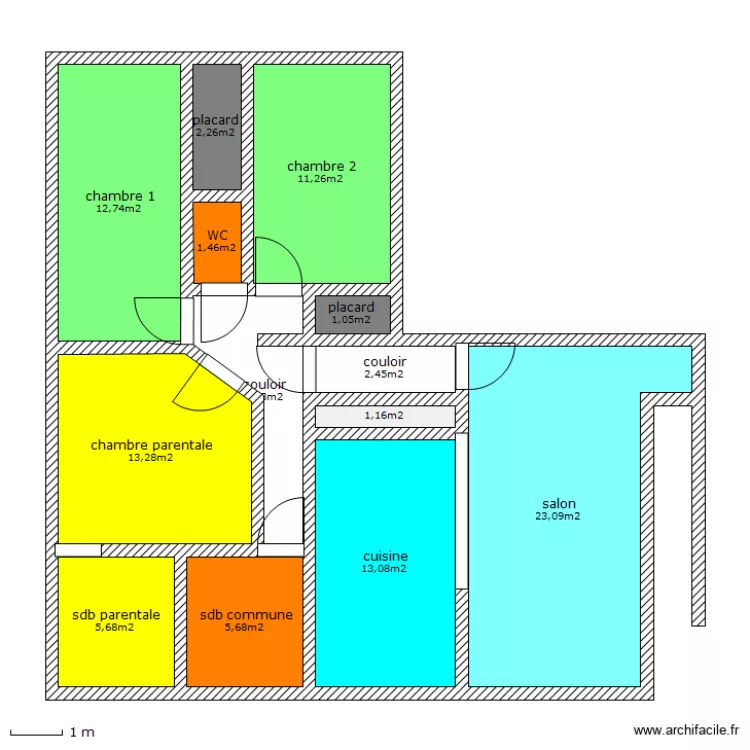appart du haut subernoa. Plan de appart du haut subernoa. Plan de