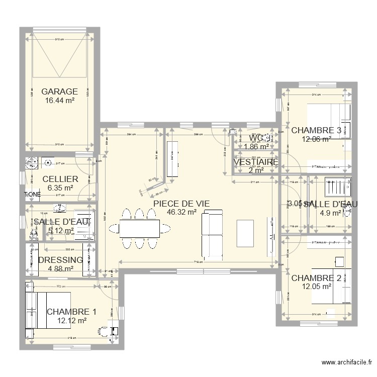 maison u. Plan de 0 pièce et 0 m2