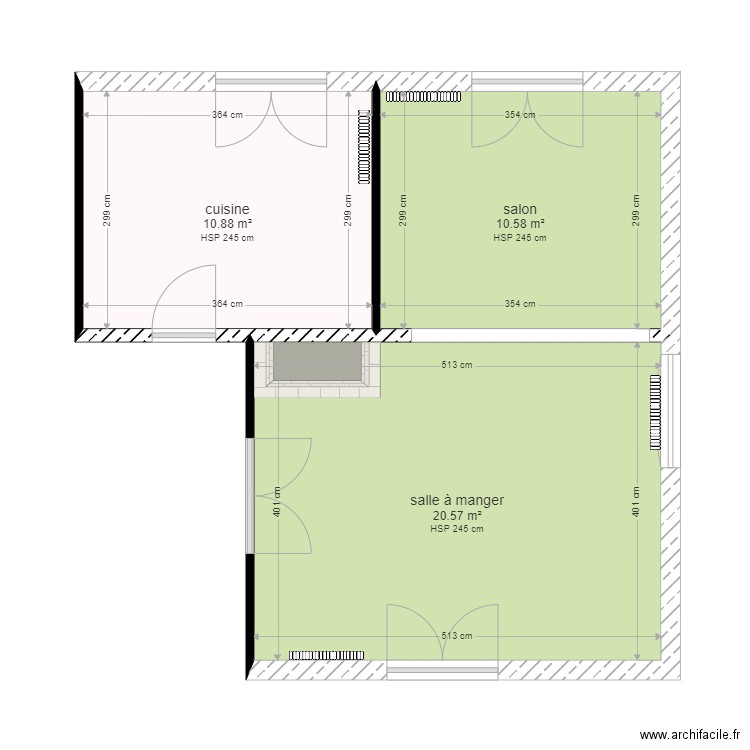 VANDROUX. Plan de 0 pièce et 0 m2