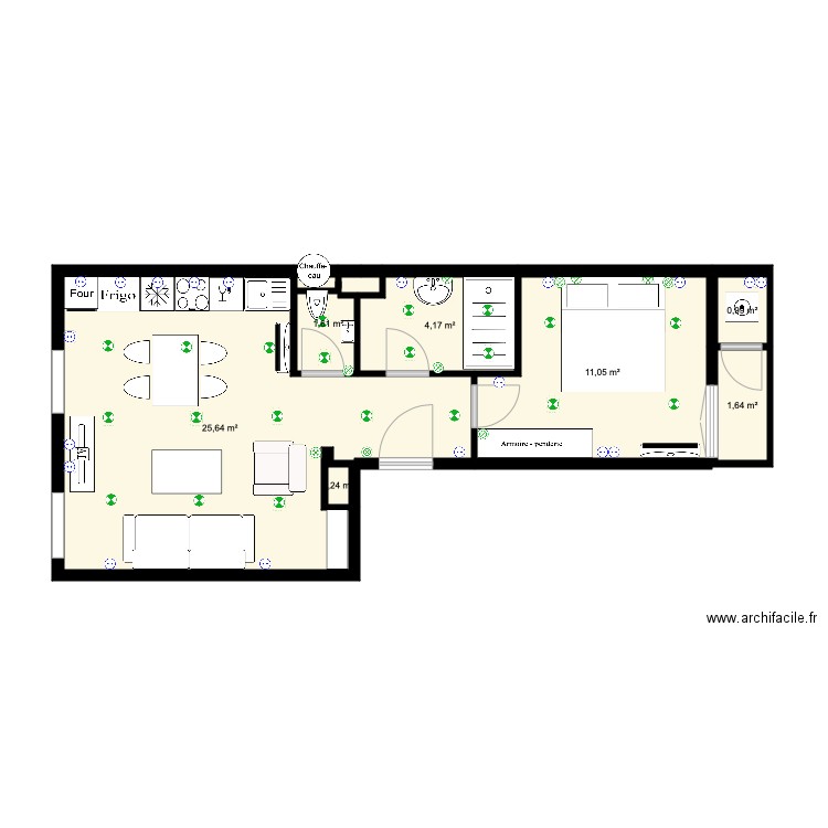 Plan électrique 23 Stalingrad. Plan de 0 pièce et 0 m2