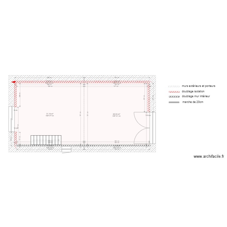 ROUSSEAU SARROGNA AVANT. Plan de 0 pièce et 0 m2