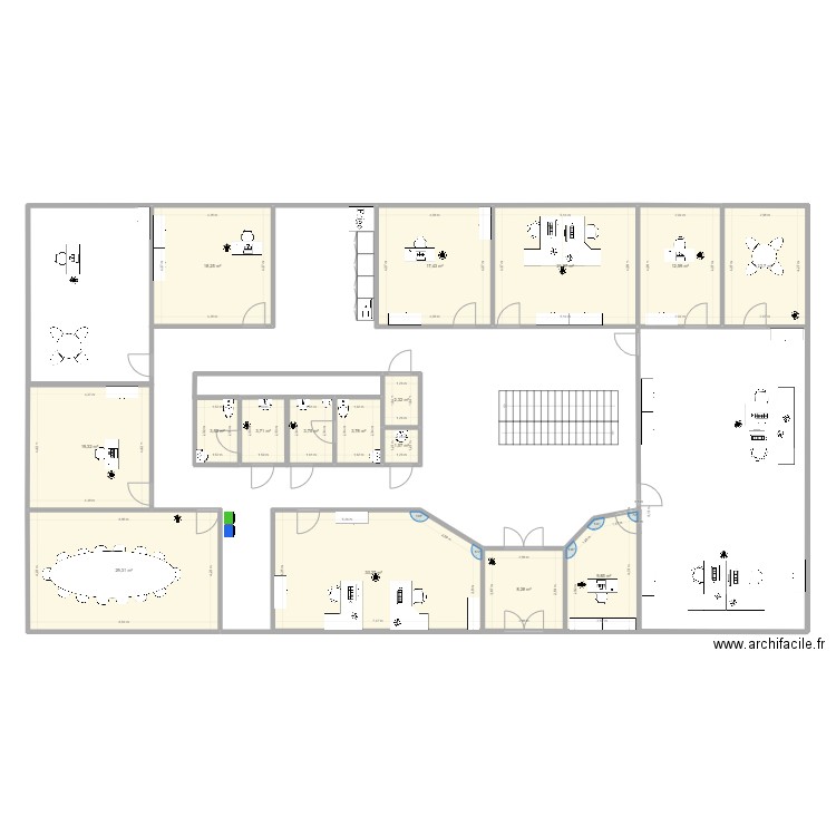 RDCH. Plan de 0 pièce et 0 m2