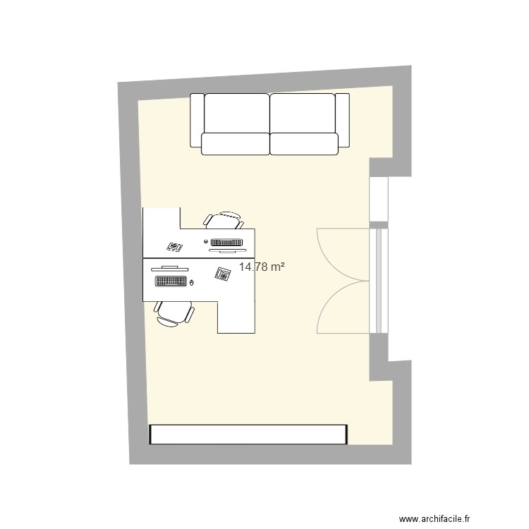 APPARTEMENT ROUTE DE VIENNE . Plan de 0 pièce et 0 m2