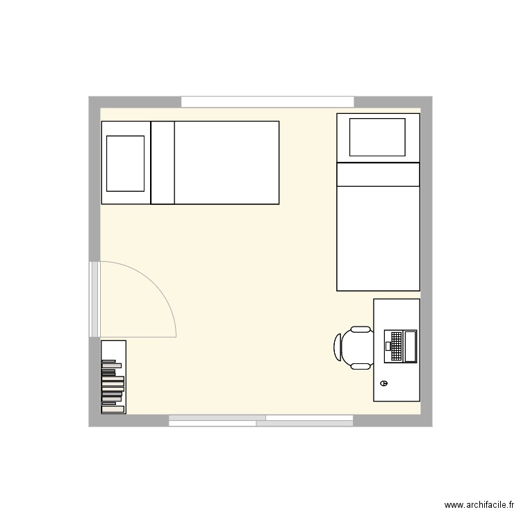 Appartement2020x2. Plan de 0 pièce et 0 m2