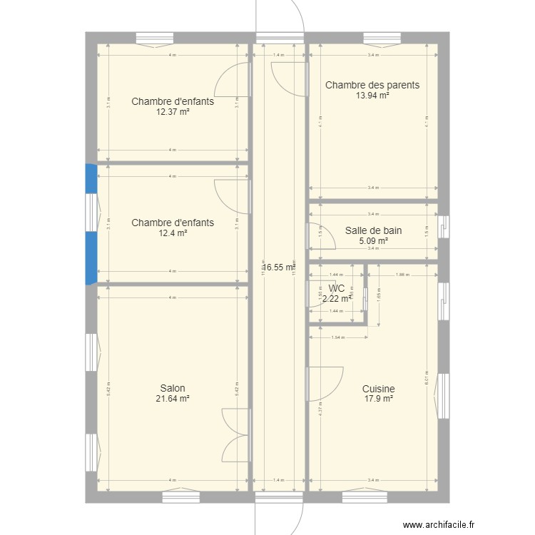 maison boucha. Plan de 0 pièce et 0 m2