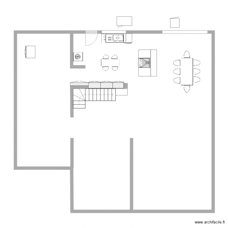 CUISINE 3. Plan de 0 pièce et 0 m2