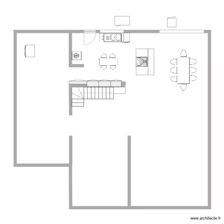 CUISINE 3. Plan de 