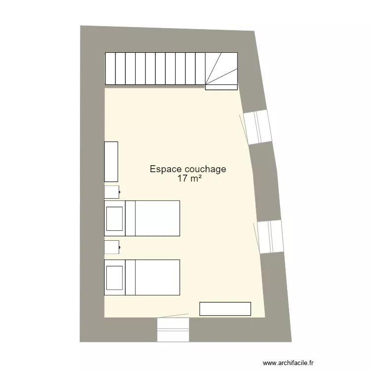G&icirc;te Isnard 5682 - N1. Plan de 