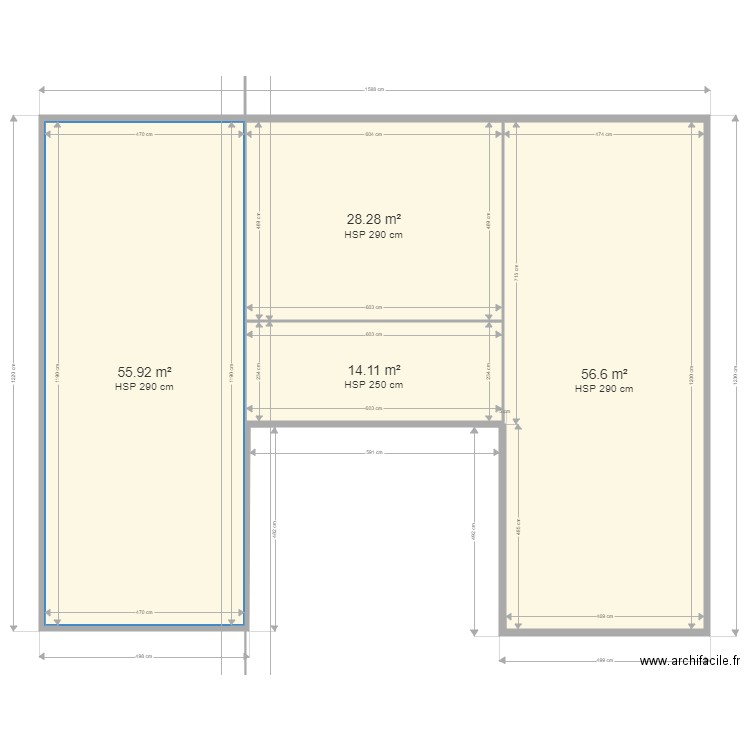 ecole pineuilh . Plan de 0 pièce et 0 m2