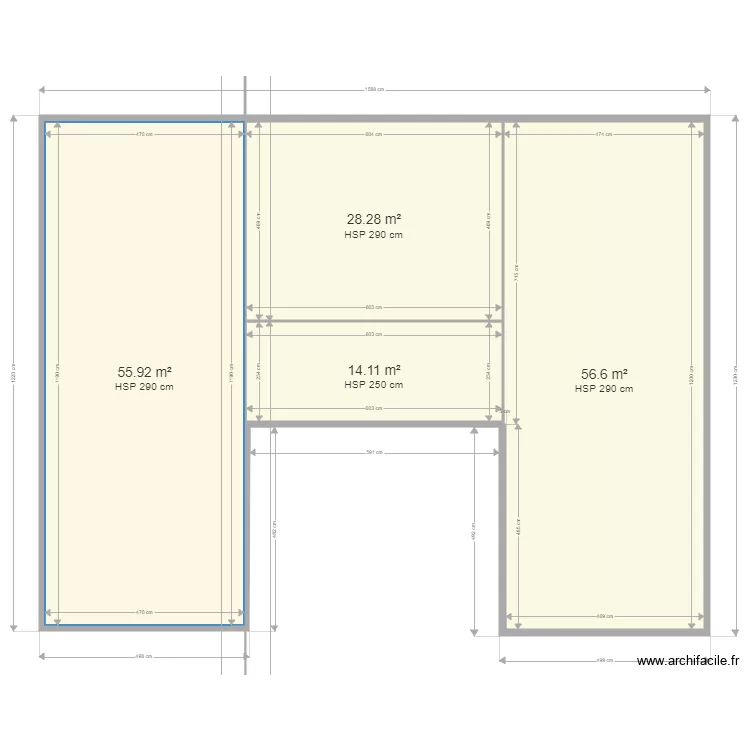 ecole pineuilh . Plan de 