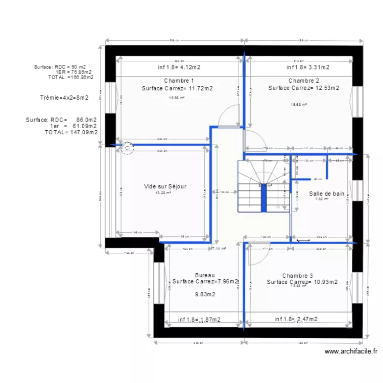 cotations plan. Plan de 