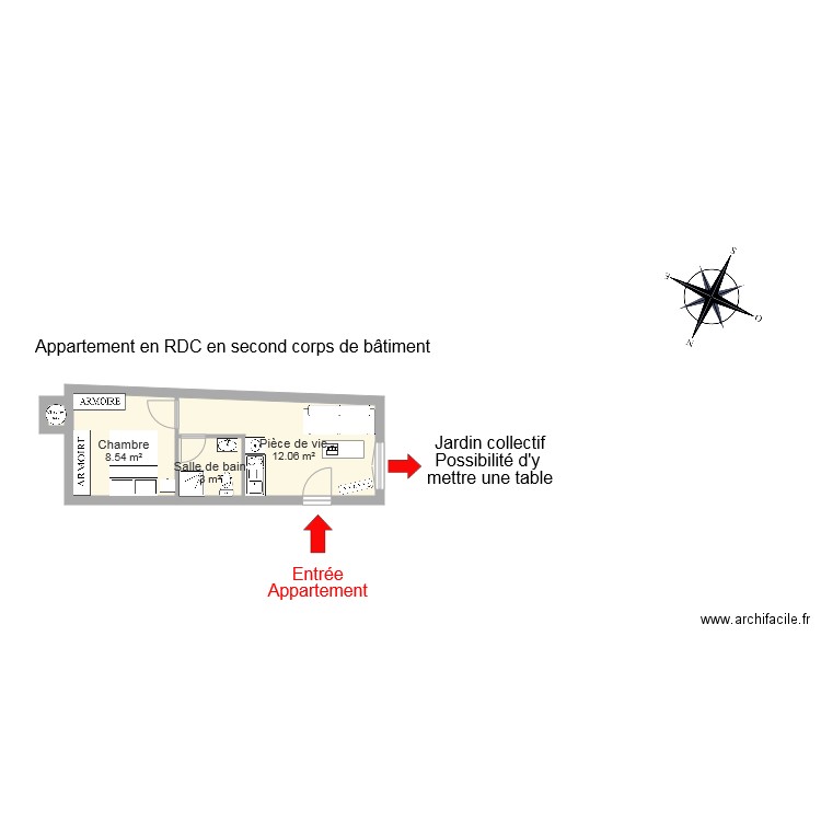 VERTU. Plan de 0 pièce et 0 m2