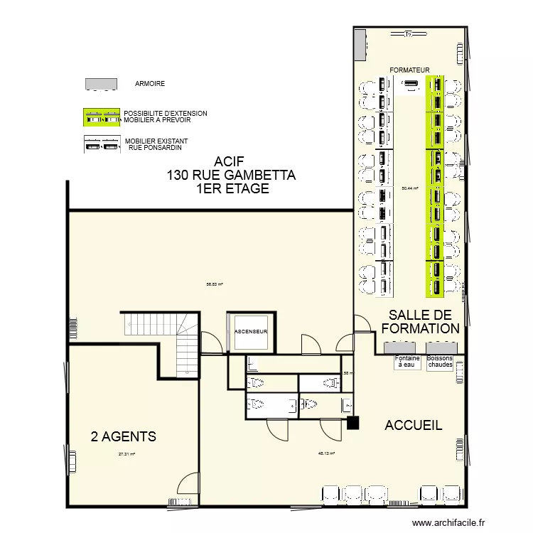 ACIF PROJET IMPLANTATION 3. Plan de 